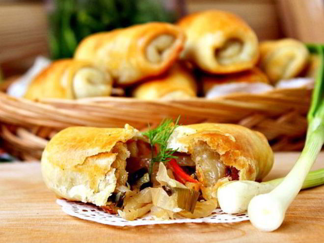 Рецепт вэрзэре — пирогов с капустой