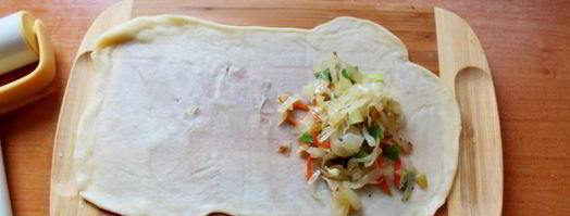 вэрзэре — пироги с капустой. Шаг 11