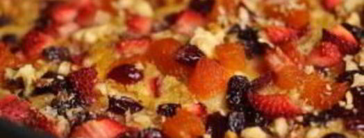 яблочный пирог с фруктами. Шаг 9