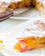 Яблочный пирог с курагой