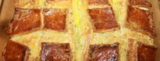 закусочный сырный пирог. Шаг 12