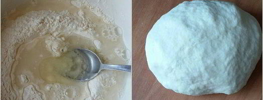 кутабы с зеленью. Шаг 2