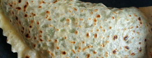 кутабы с зеленью. Шаг 7