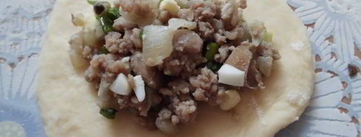 легкие пирожки с мясом. Шаг 9