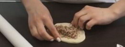 очень быстрые пирожки. Шаг 6