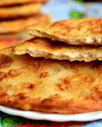 Очень вкусные тоненькие пирожки с мясом и картошечкой