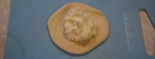 печеные пирожки из дрожжевого теста. Шаг 6