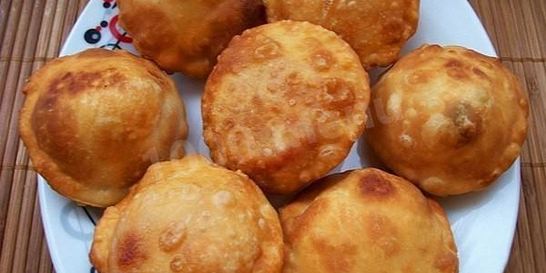 Пирожки бомбочки на воде