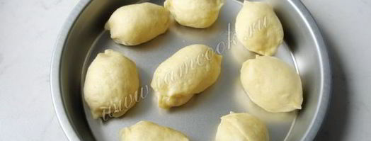 пирожки быстрые с курицей и яйцом. Шаг 15