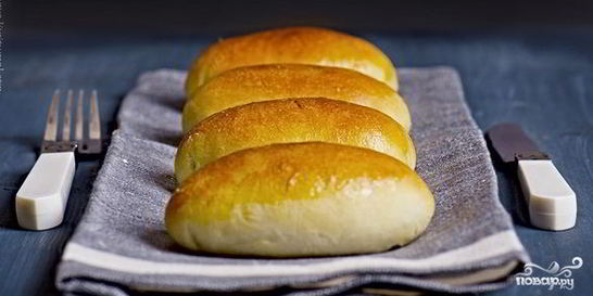 Пирожки дрожжевые на воде