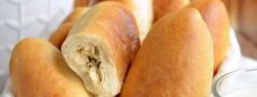 пирожки дрожжевые на воде. Шаг 14