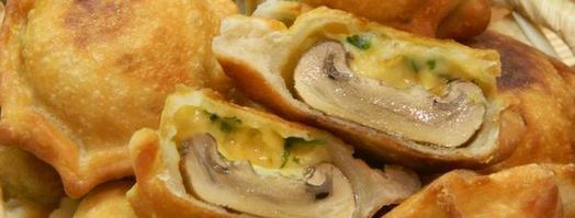 пирожки грибные бомбочки. Шаг 12