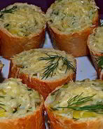 Пирожки из багета