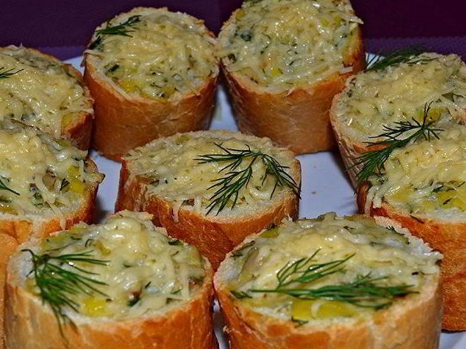 Рецепт пирожков из багета