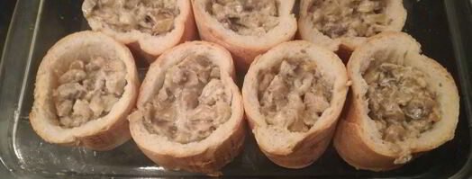 пирожки из багета. Шаг 3