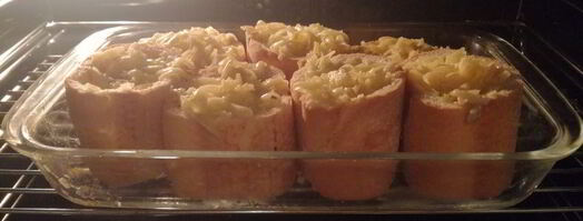 пирожки из багета. Шаг 4