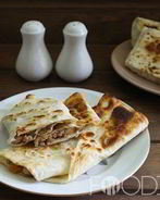 Пирожки из лаваша с мясом в духовке