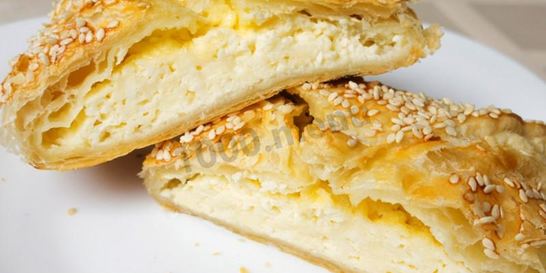 Пирожки из теста на соде с творогом несладкие