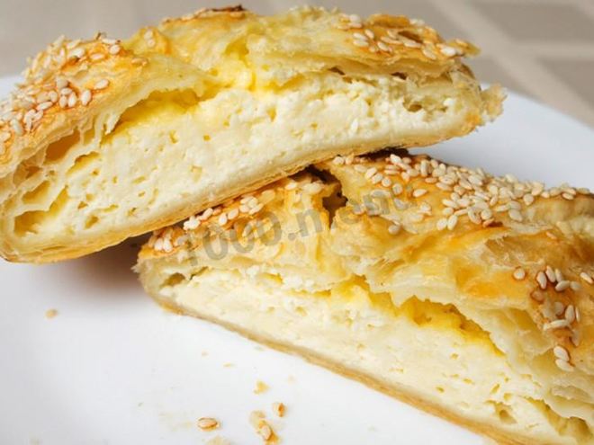 Рецепт пирожков из теста на соде с творогом несладкие