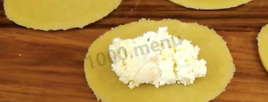 пирожки из теста на соде с творогом несладкие. Шаг 17