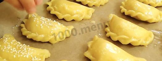 пирожки из теста на соде с творогом несладкие. Шаг 21