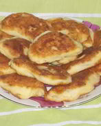 Пирожки из заварного теста с картошечкой и луком