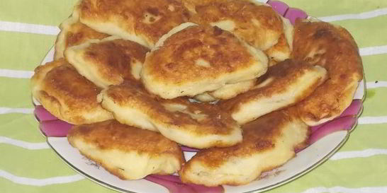 Пирожки из заварного теста с картошечкой и луком