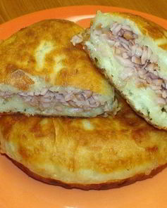 Пирожки на кефире жареные