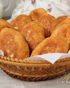 Пирожки на молоке без дрожжей