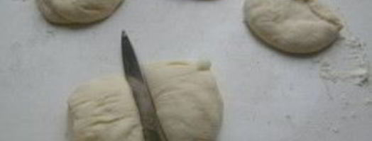 пирожки на молоке без дрожжей. Шаг 3