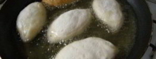 пирожки на молоке без дрожжей. Шаг 6