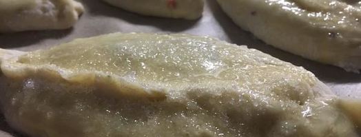 пирожки на простокваше с лесными ягодами. Шаг 6