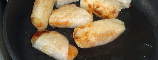 пирожки по-китайски в рисовой бумаге. Шаг 11