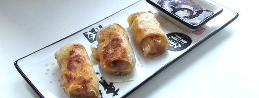 пирожки по-китайски в рисовой бумаге. Шаг 12