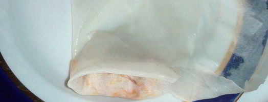 пирожки по-китайски в рисовой бумаге. Шаг 9