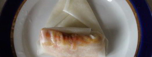 пирожки по-китайски в рисовой бумаге. Шаг 10