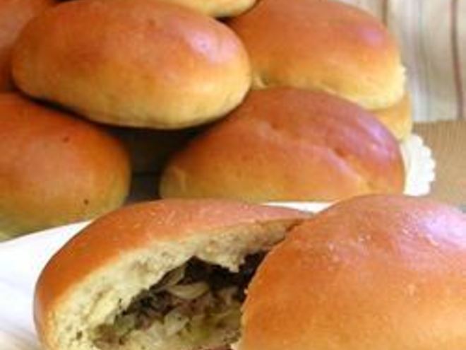 Рецепт пирожков с фаршем и капустой