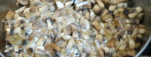 пирожки с грибами и рисом. Шаг 16