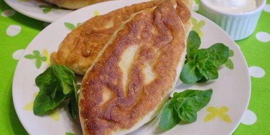 Пирожки с капустой и грибами жареные