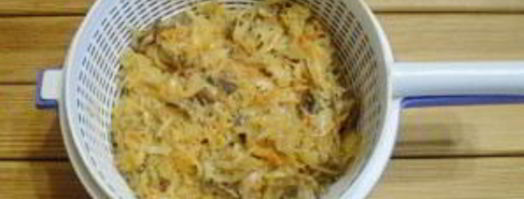 пирожки с капустой и грибами жареные. Шаг 7