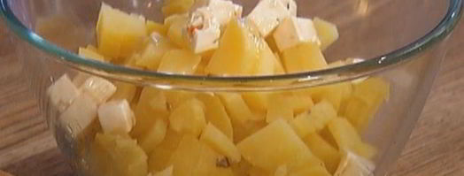 пирожки с картофелем, фетой и розмарином. Шаг 9