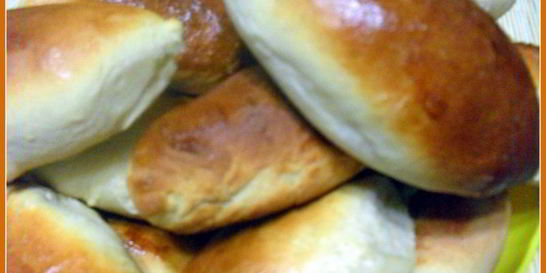 Пирожки с картофелем и опятами