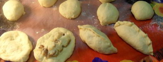 пирожки с картофелем и опятами. Шаг 5