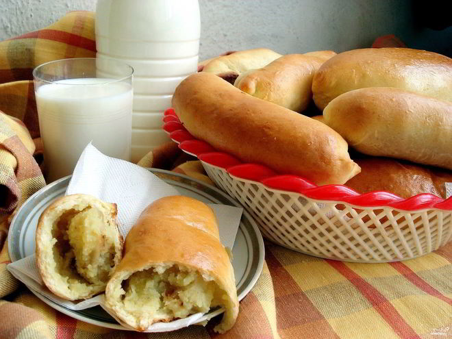 Рецепт пирожков с картошкой в духовке