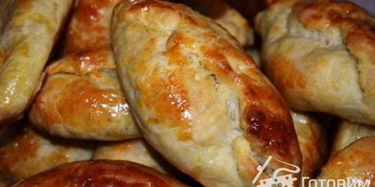 Пирожки с курагой