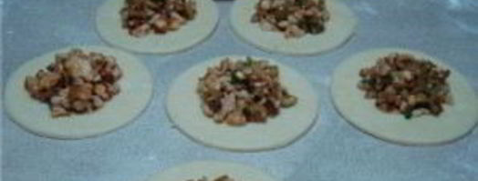 пирожки с куриным фаршем. Шаг 13