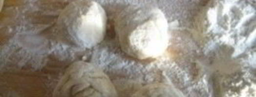 пирожки с курицей в духовке. Шаг 3