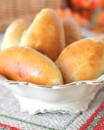 Пирожки с ливерной колбасой на воде