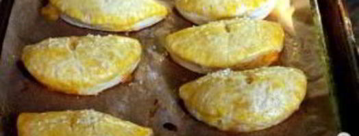 пирожки с персиками. Шаг 6