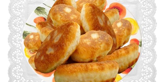 Пирожки с повидлом на сдобном тесте